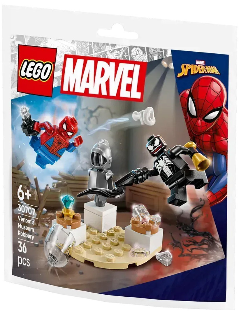 Конструктор Lego Marvel Ограбление музея Веномом (30707)