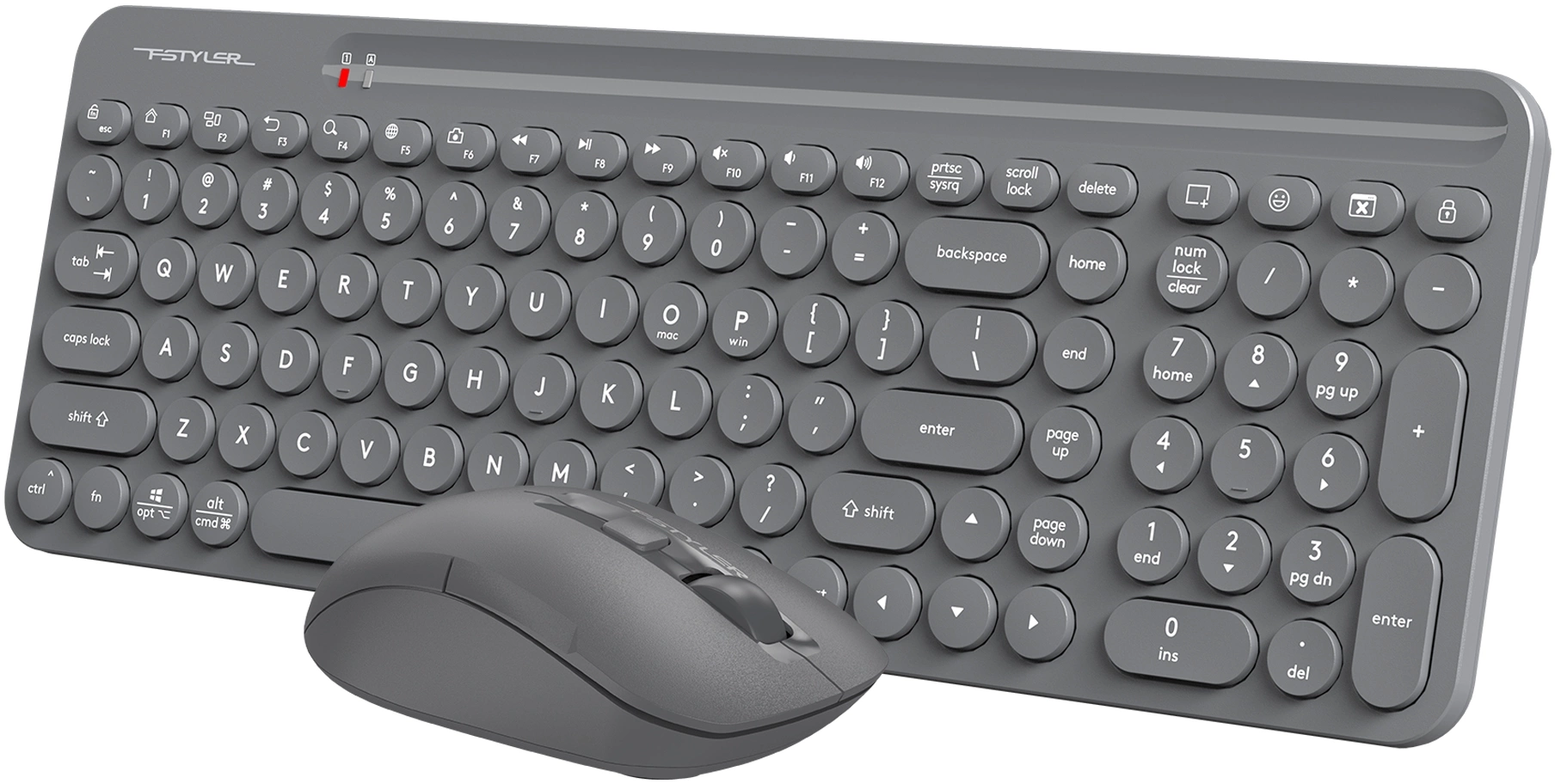 Набор периферии A4Tech Fstyler Air2 серый (FG3300)