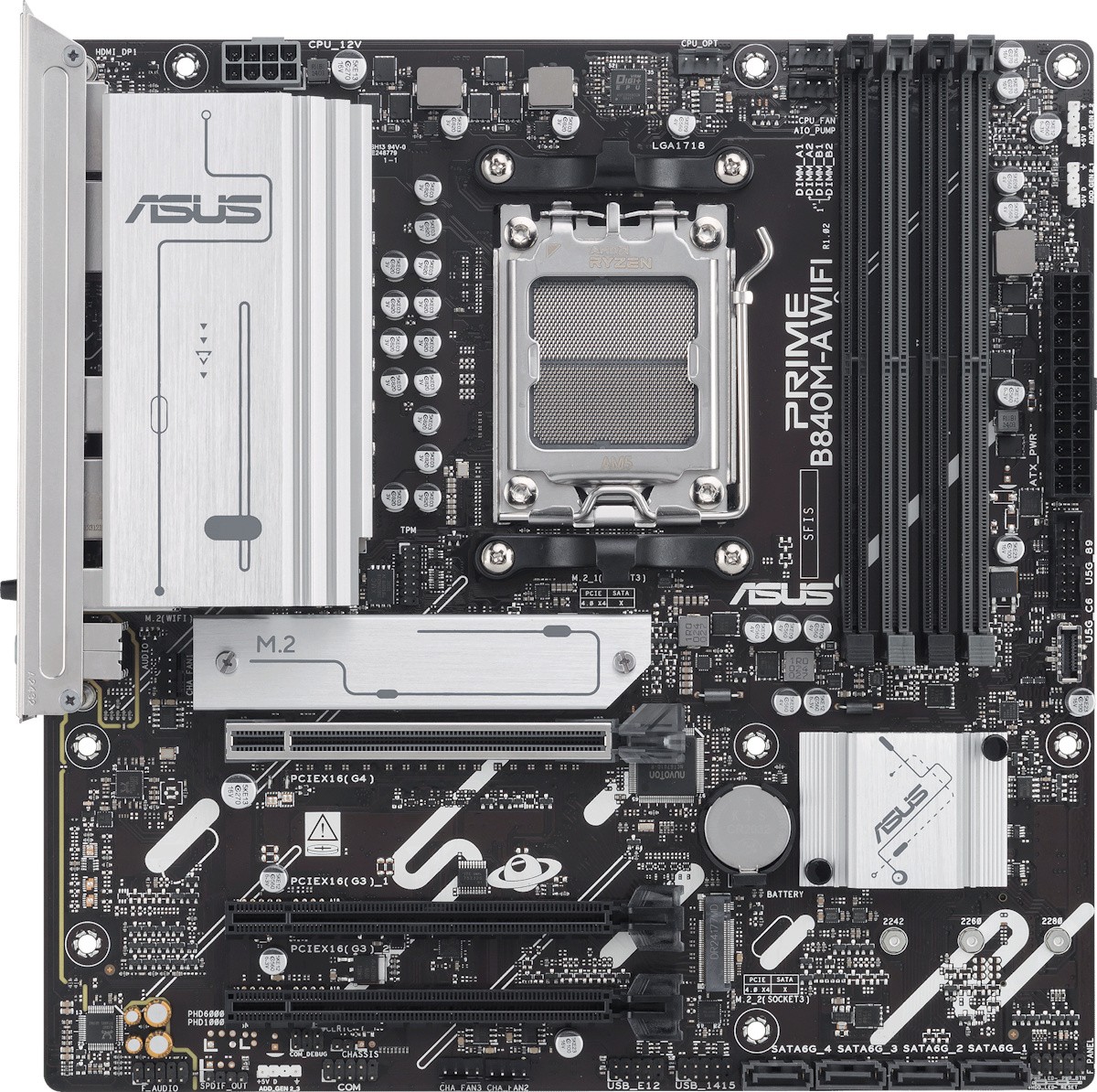 Материнская плата Asus Prime B840M-A WIFI (90MB1J20-M0EAY0)