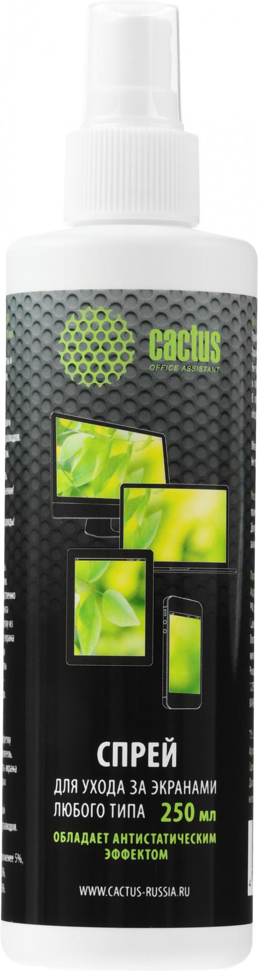 Средство для очистки дисплеев Cactus CS-S3002 250мл
