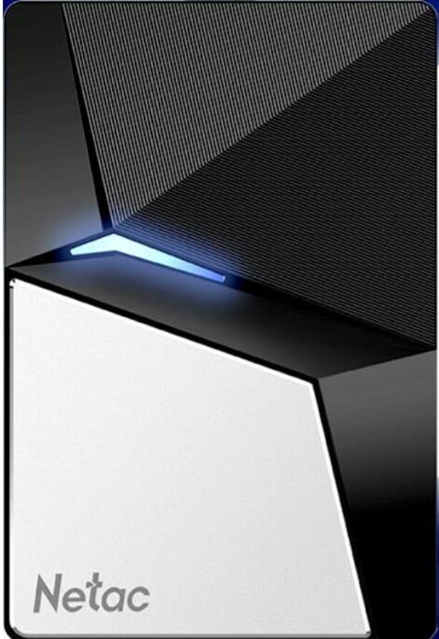 Внешний накопитель Netac Z7S USB-C 2000GB черный (NT01Z7S-002T-32BK)