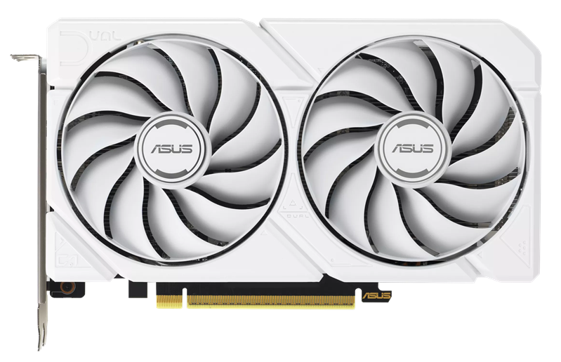Видеокарта ASUS Radeon RX 9060XT 16GB GDDR6 (DUAL-RX9060XT-16G-WHITE)