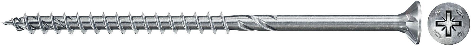 Саморез Fischer FPF II CZP BC 200 200шт белый цинк (670523)