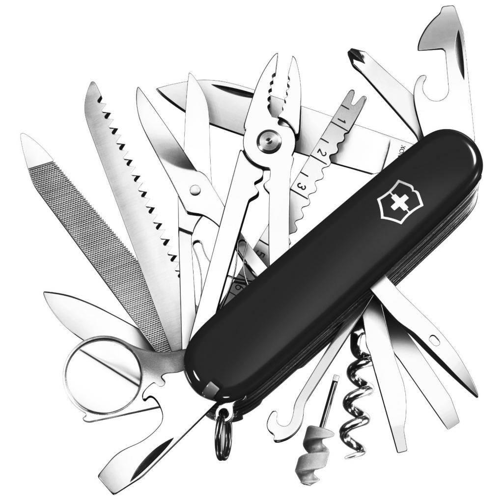Мультитул Victorinox SwissChamp черный (1.6795.3)