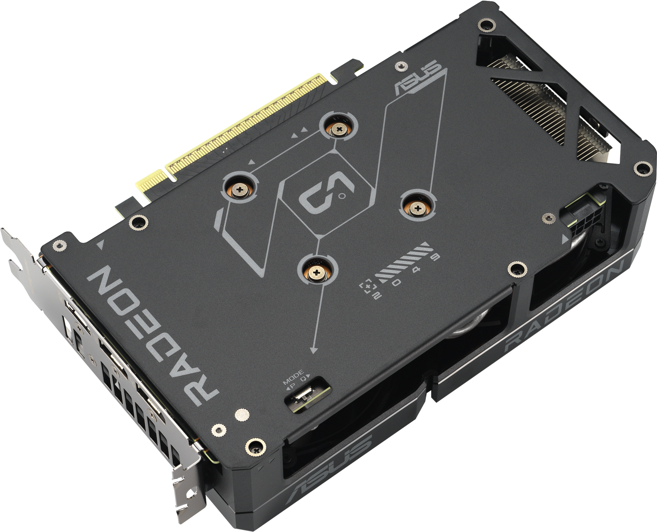 Видеокарта Asus Radeon RX 9060XT 16GB GDDR6 DUAL-RX9060XT-16G (90YV0LG2-M0NA00)