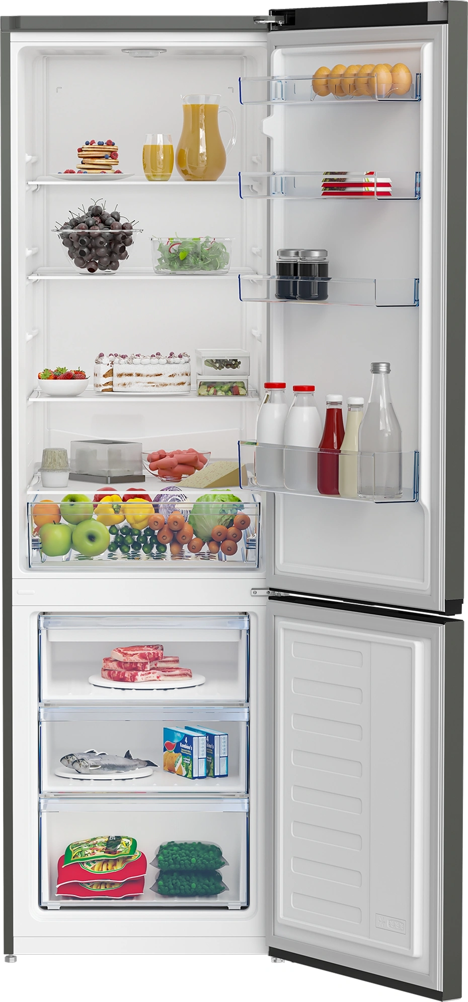 Холодильник Beko B1RCSK402G серый (7386510005)