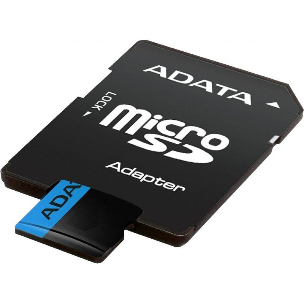 Карта памяти A-Data Premier microSDXC 64GB с адаптером (AUSDX64GUICL10A1-RA1)