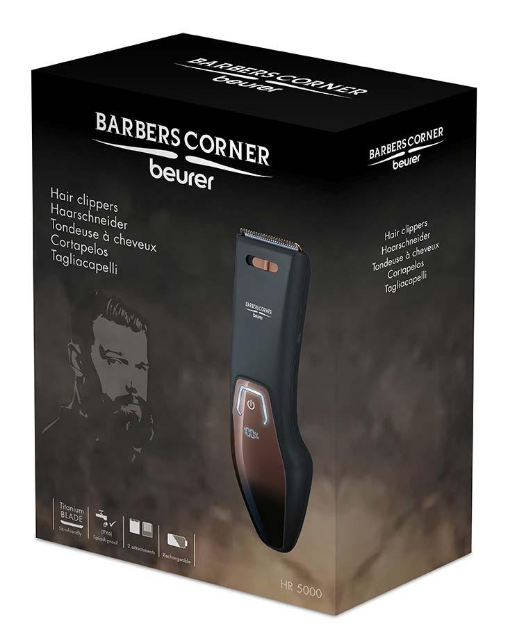 Машинка для стрижки волос Beurer HR5000 черный (580.03)