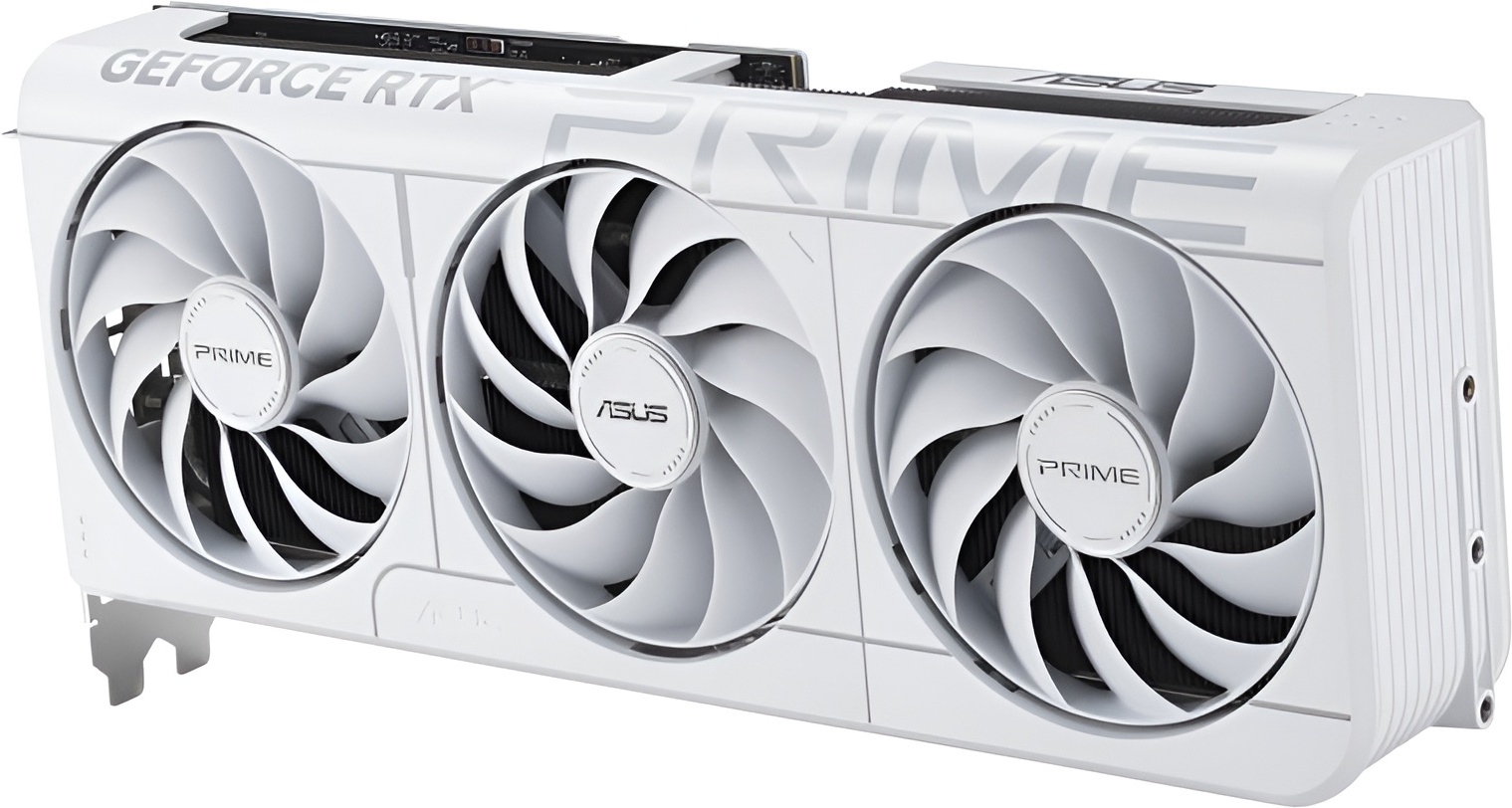 Видеокарта ASUS PRIME GeForce RTX 5070 White OC Edition 12GB GDDR7 PRIME-RTX5070-O12G-WHITE (90YV0M19-M0NA00)