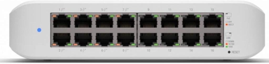 Коммутатор Ubiquiti USW-LITE-16-POE