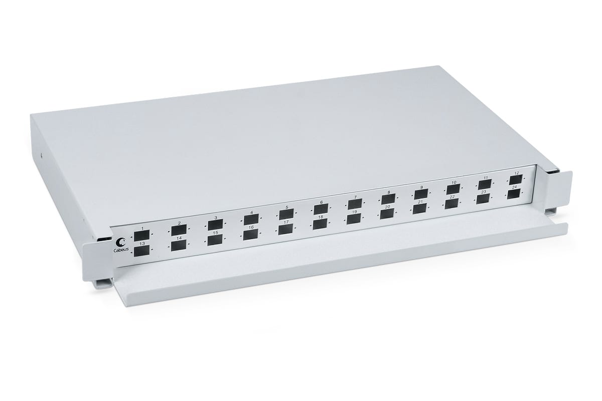 Кросс бокс оптический Cabeus ODF-19-24-SC