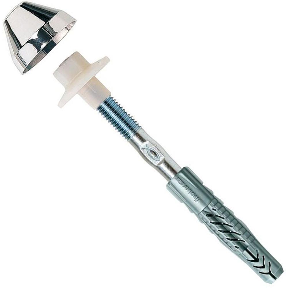 Комплект креплений для сантехники Fischer UST 10х120 Хром (80668)