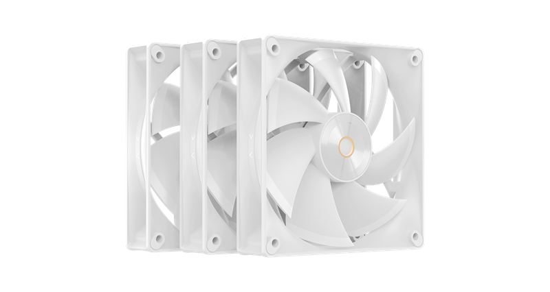 Комплект вентиляторов для корпуса Ocypus Delta F12 WH 3 IN1 (Delta-F12-WH3NM00X-GL)