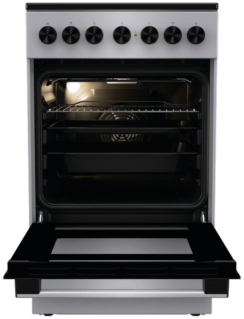Кухонная плита Gorenje GEC5B41SG серый
