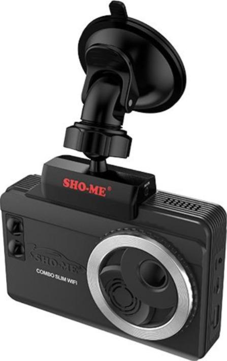 Автомобильный видеорегистратор Sho-Me Combo Slim WiFi GPS ГЛОНАСС
