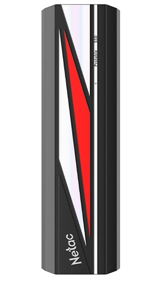 Внешний накопитель Netac USB-C 256GB черный (NT01ZX20L-256G-32BK)