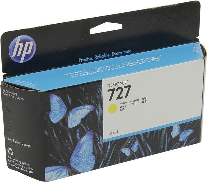 Картридж HP 727 желтый (B3P21A)