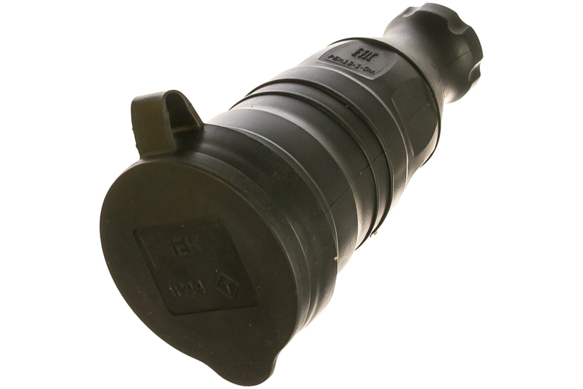 Розетка IEK Омега PKR21-016-2-K02 черный