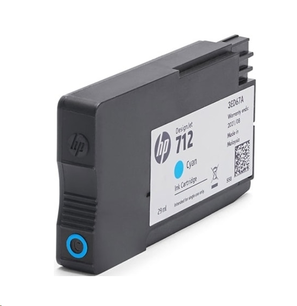Картридж HP 712 голубой (3ED67A)