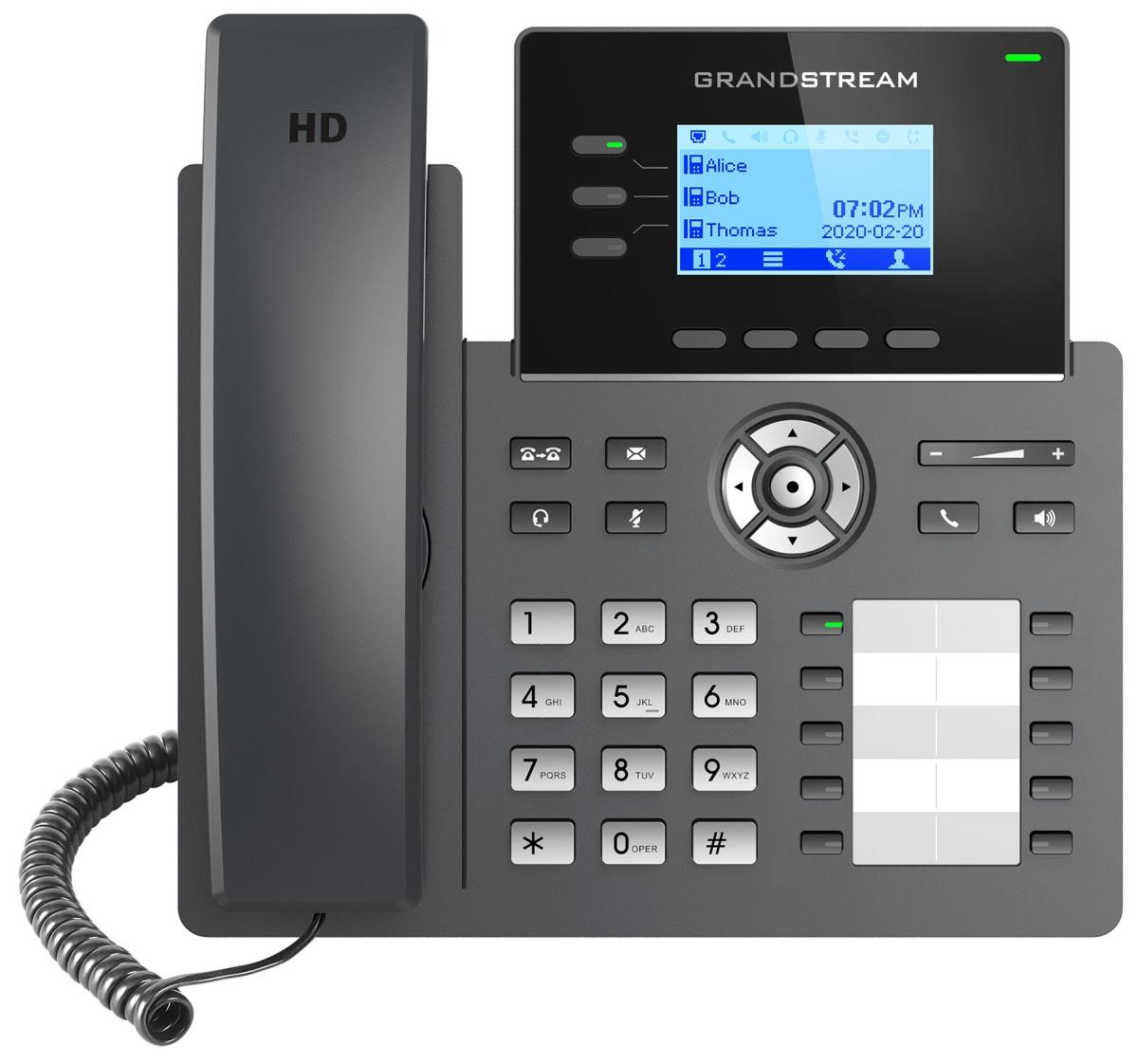 IP-телефон Grandstream GRP2604 черный