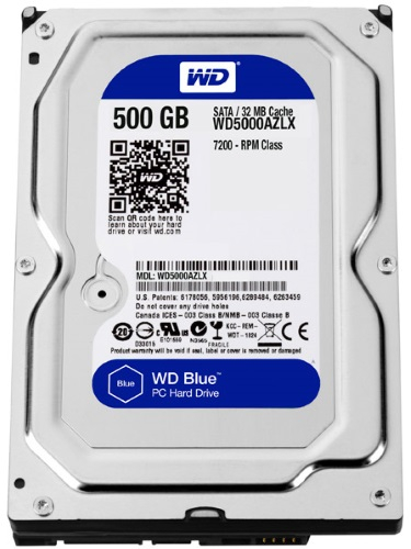 Жесткий диск WD 500GB WD5000AZLX