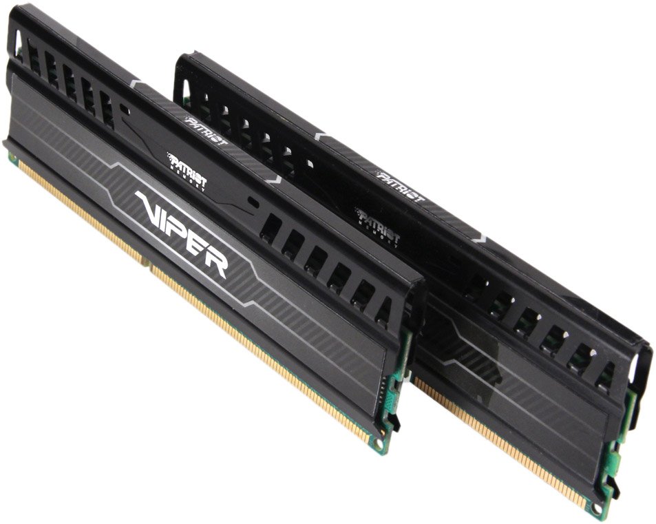 Оперативная память Patriot Viper 3 Black Mamba 2x4GB KIT DDR3 PC3-12800 (PV38G160C9K)