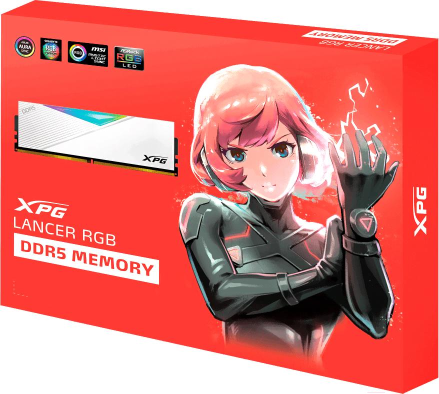 Оперативная память A-Data XPG Lancer RGB 64GB DDR5-6000 (AX5U6000C3032G-DCLARWH)