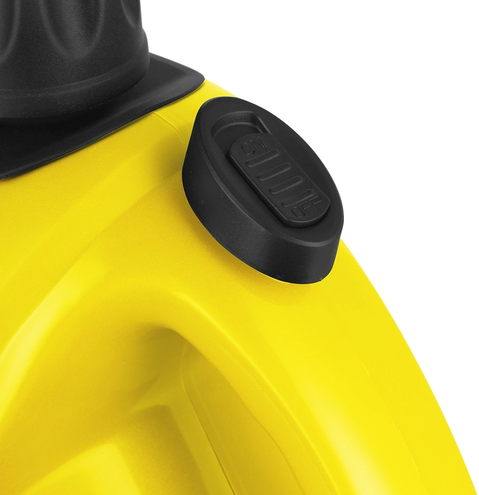 Пароочиститель Kitfort КТ-9138-3 черный/желтый