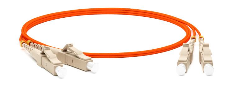 Патч-корд Hyperline FC-D2-50-LC/PR-LC/PR-H-10M-LSZH-OR