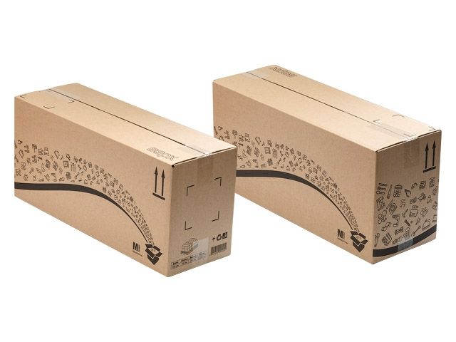 Коробка картонная 600х200х270 Т-26 С бурая с печатью