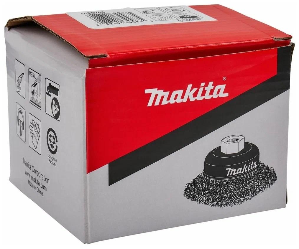 Щетка Makita D 100 мм / M14 проволочная чашечная (D-29284)
