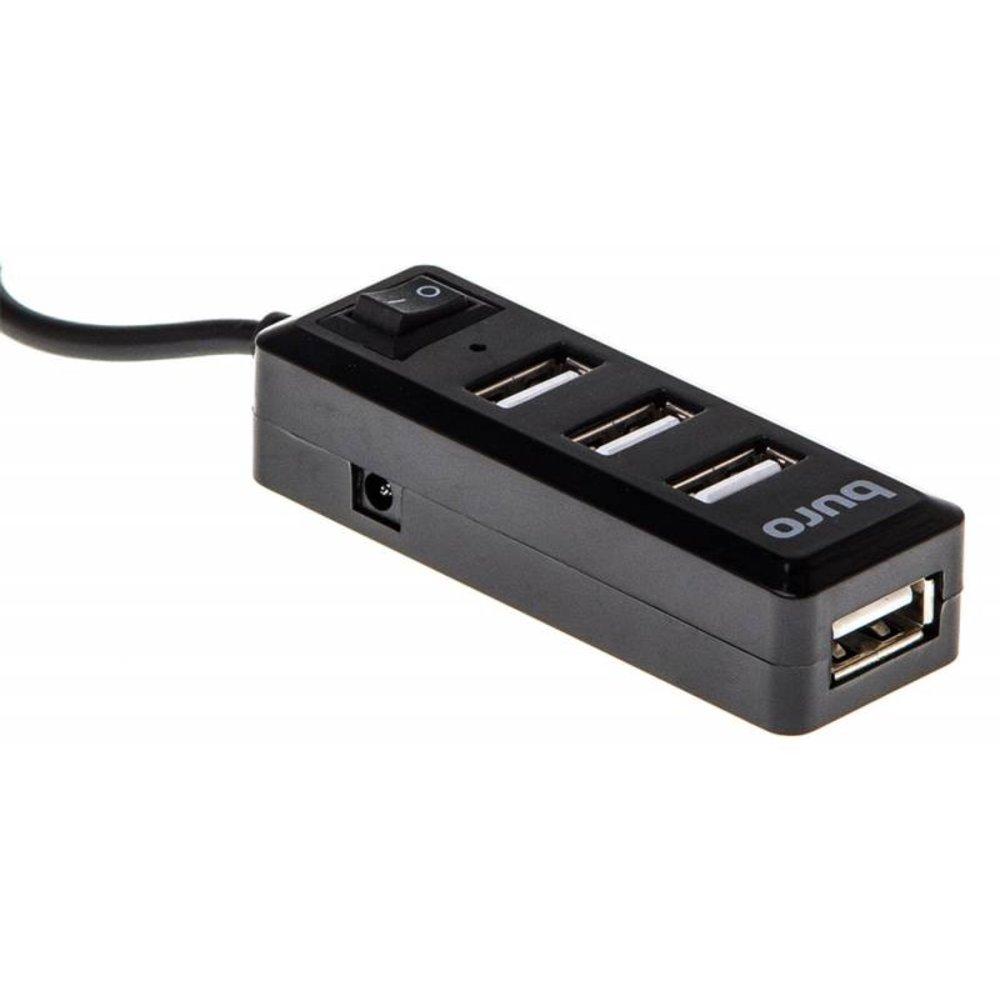 USB-хаб Buro BU-HUB4-0.5L-U2.0