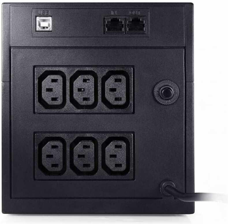 Источник бесперебойного питания Powercom Raptor черный (RPT-2000AP)
