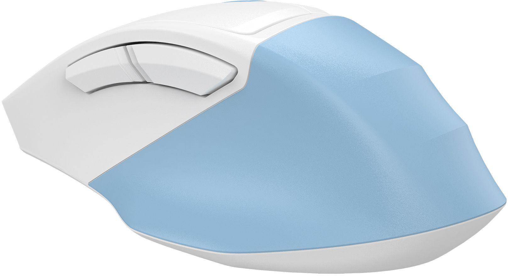Мышь A4Tech Fstyler FM45S Air голубой/белый/Icy Blue