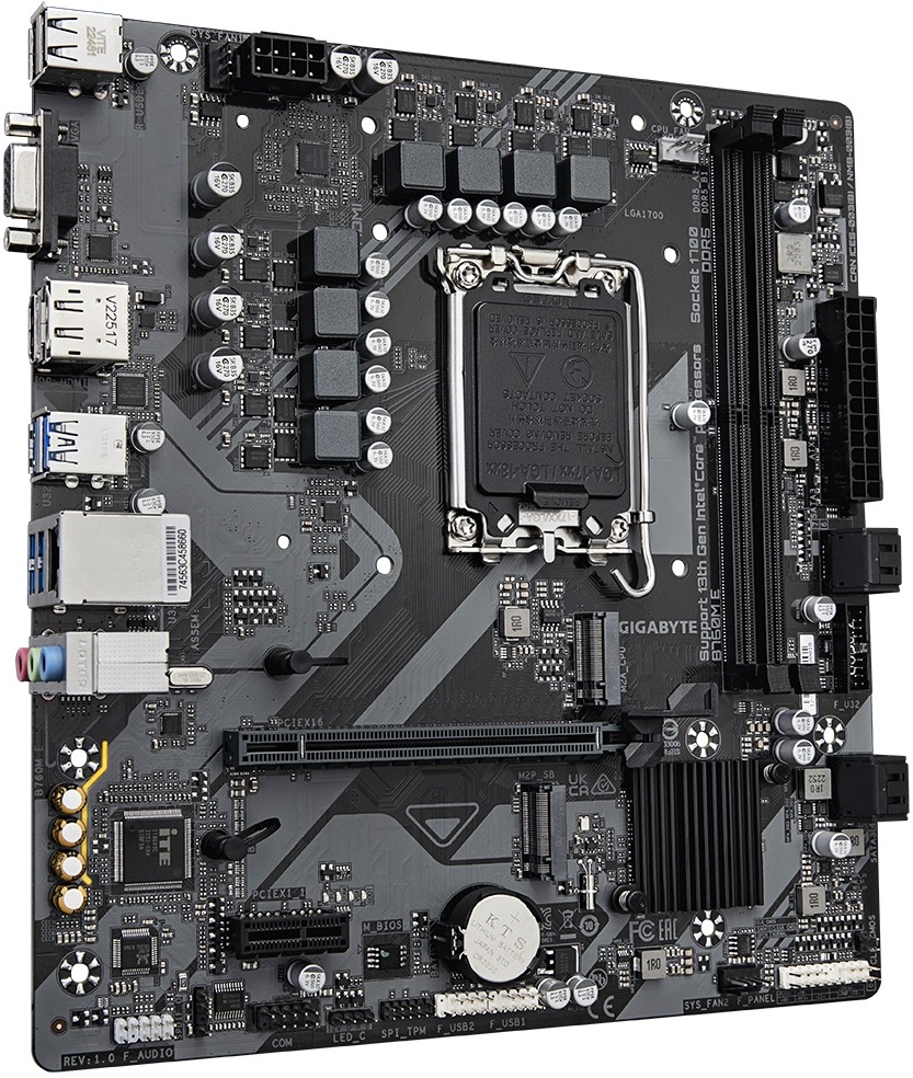 Материнская плата Gigabyte B760M E rev. 1.0