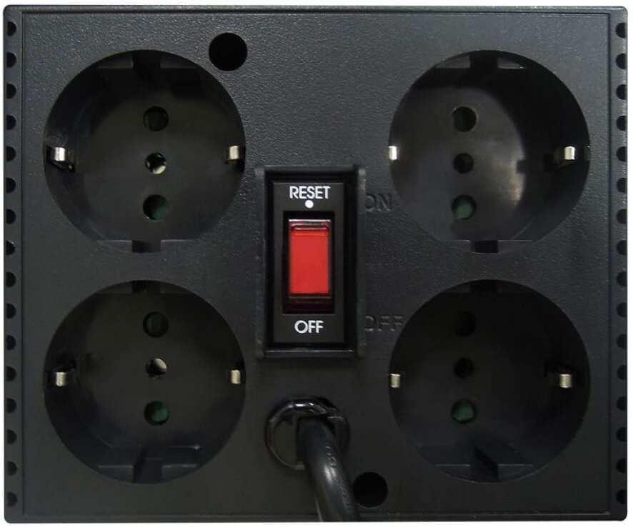 Стабилизатор напряжения Powercom TCA-2000 Black