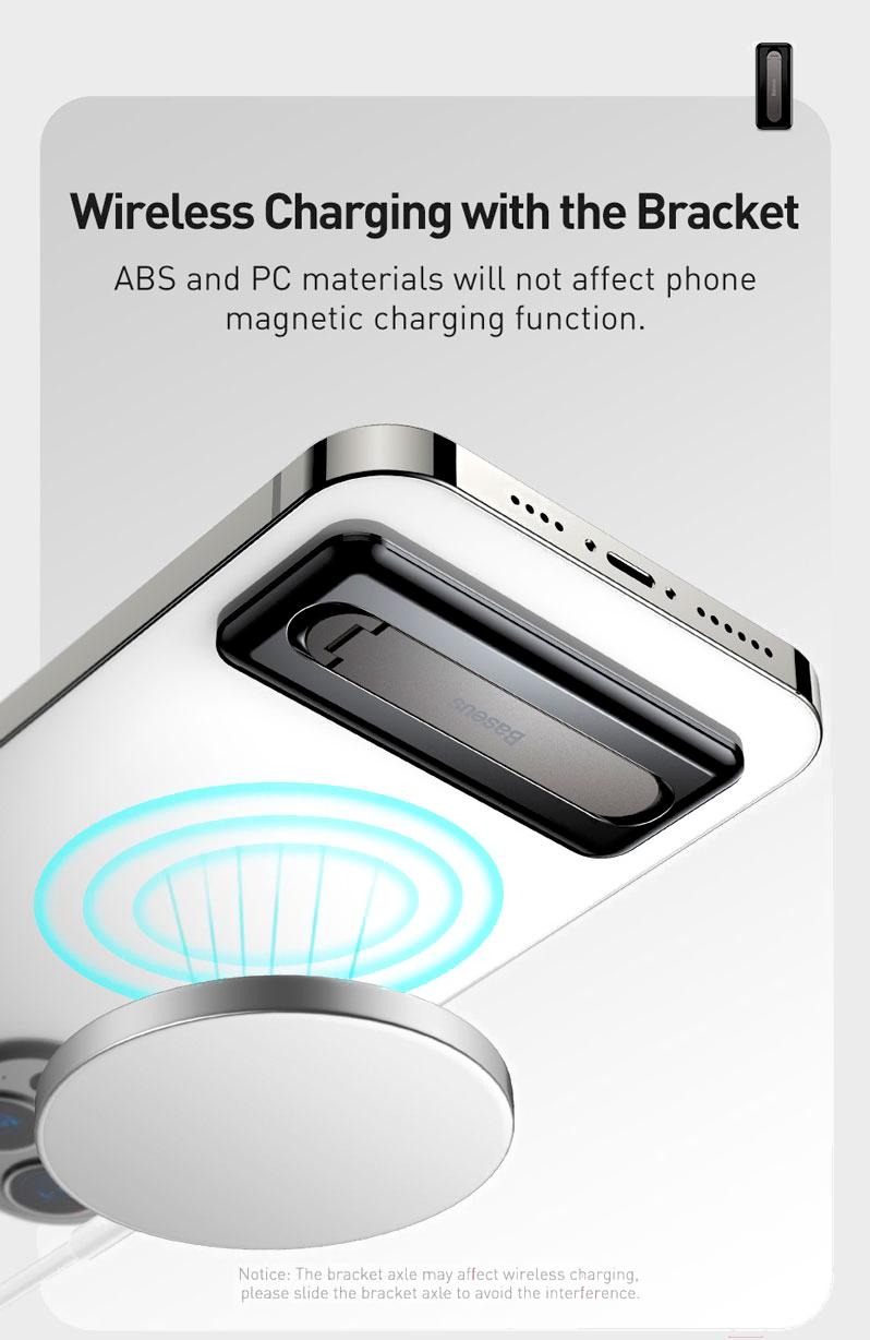 Подставка для смартфона Baseus Foldable Bracket Black (LUXZ000001)