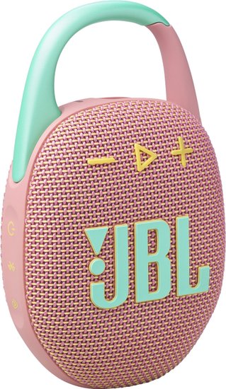 Беспроводная колонка JBL Clip 5 розовый (JBLCLIP5PINK)