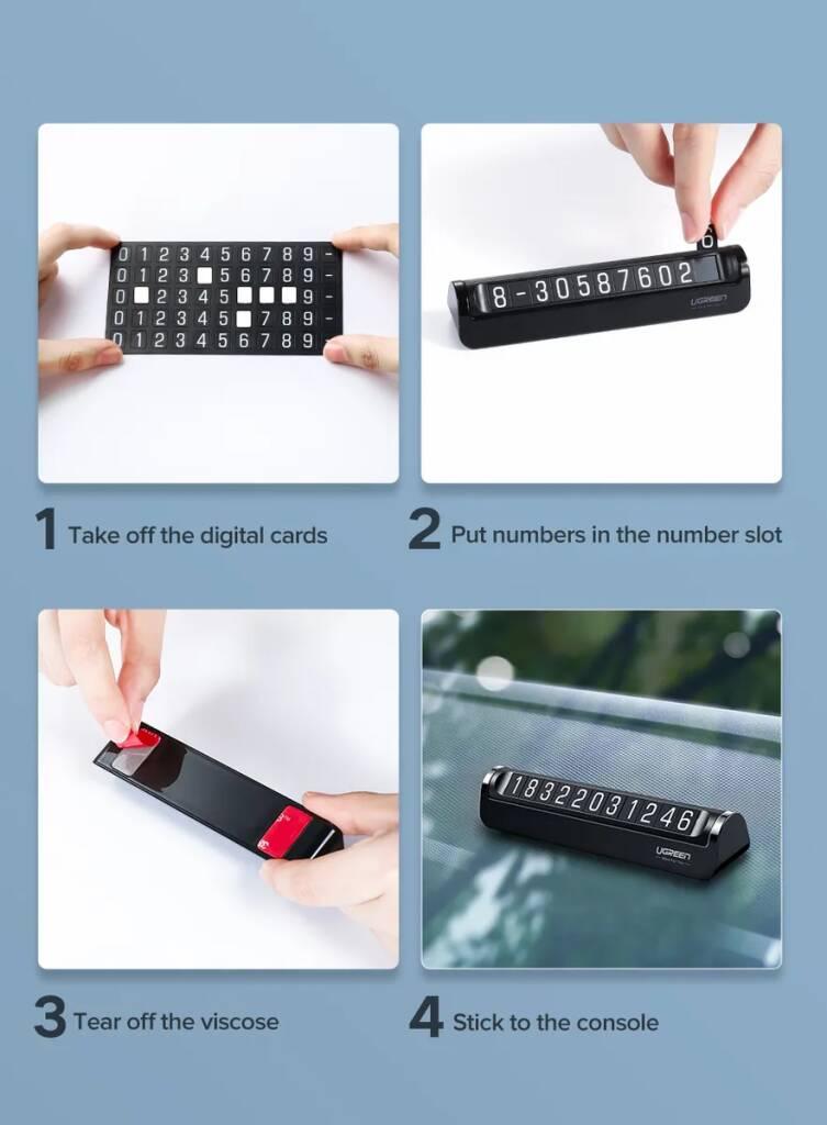 Автовизитка UGREEN LP178-60326 (60326)