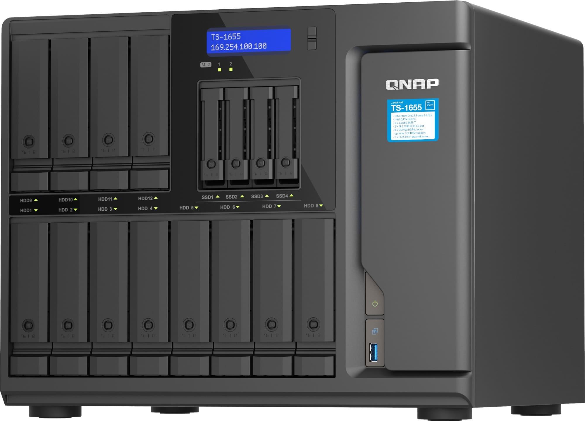 Сетевой накопитель QNAP TS-1655-8G