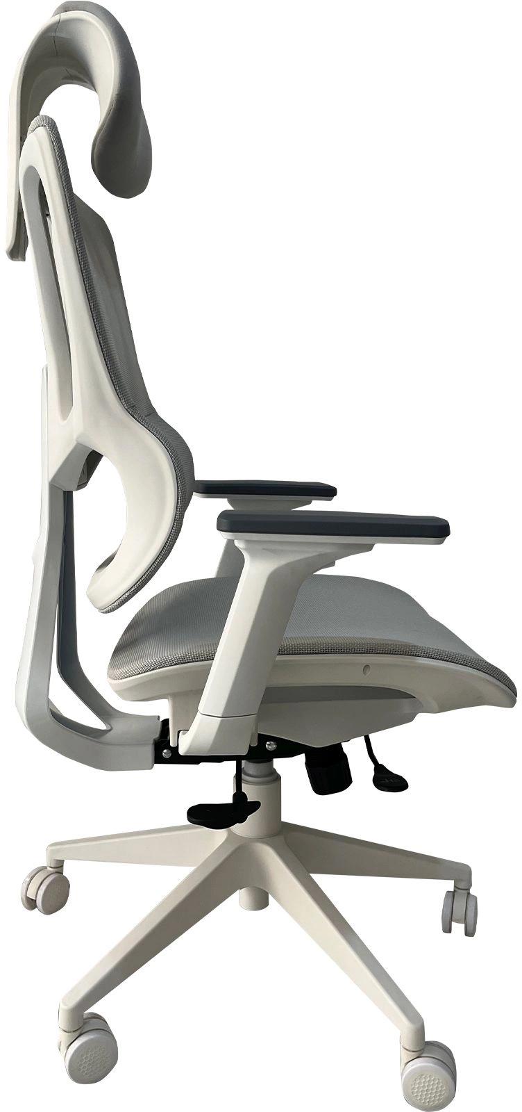 Офисное кресло Cactus CS-CHR-MC02GY серый пластик белый
