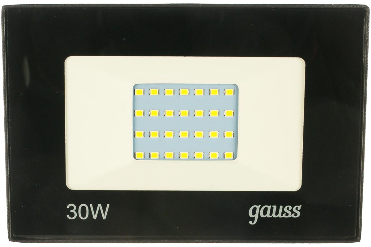 Прожектор уличный Gauss 613100330P черный