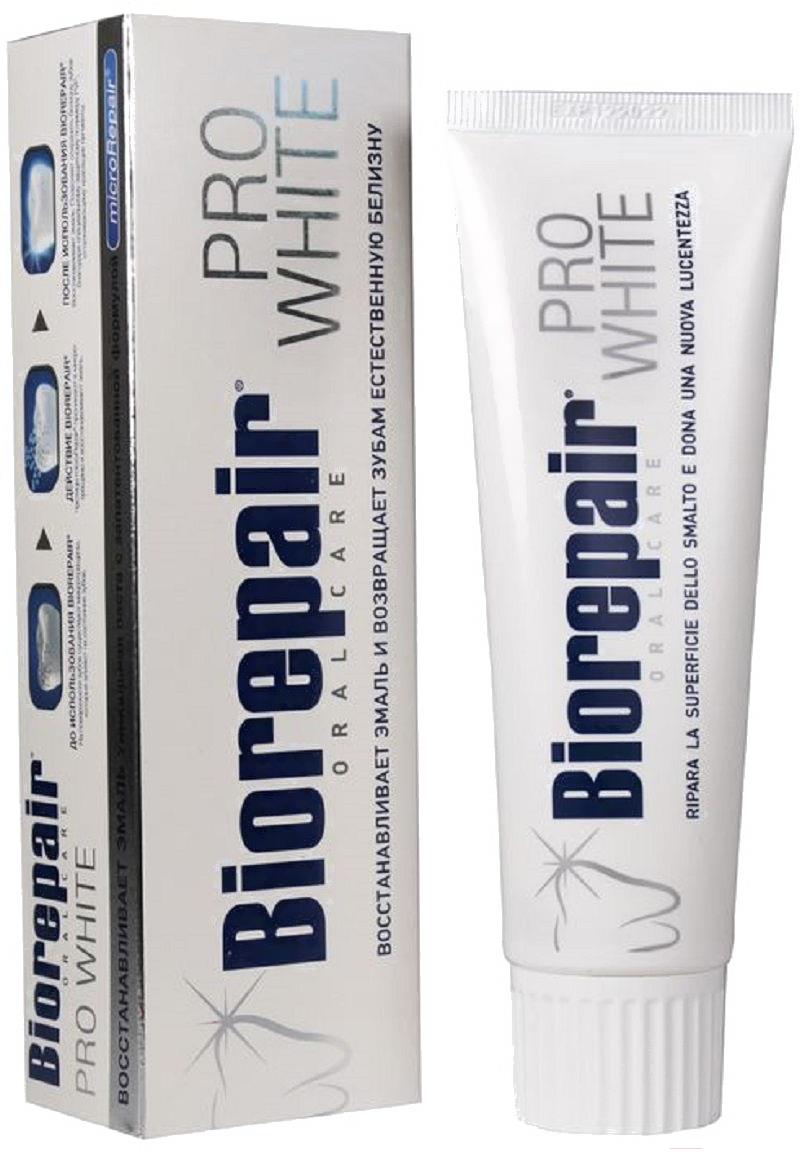 Зубная паста Biorepair Pro White 75мл