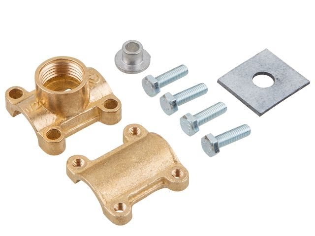 Тройник-врезка (хомут) 1/2" вн., Цветлит (ЦРБ0094)