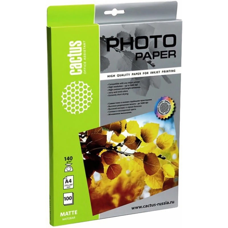 Фотобумага Cactus CS-MA4140100