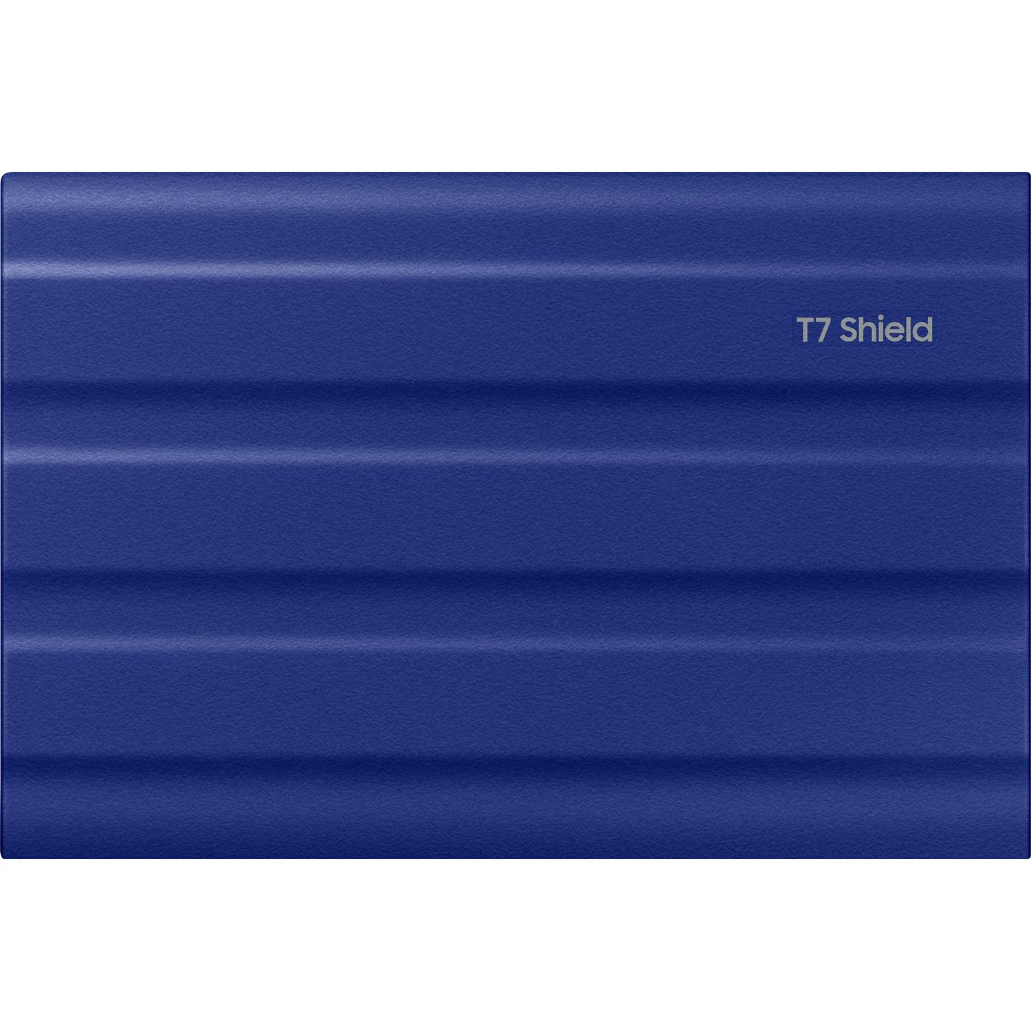 Внешний накопитель Samsung T7 Shield 2TB синий (MU-PE2T0R/WW)