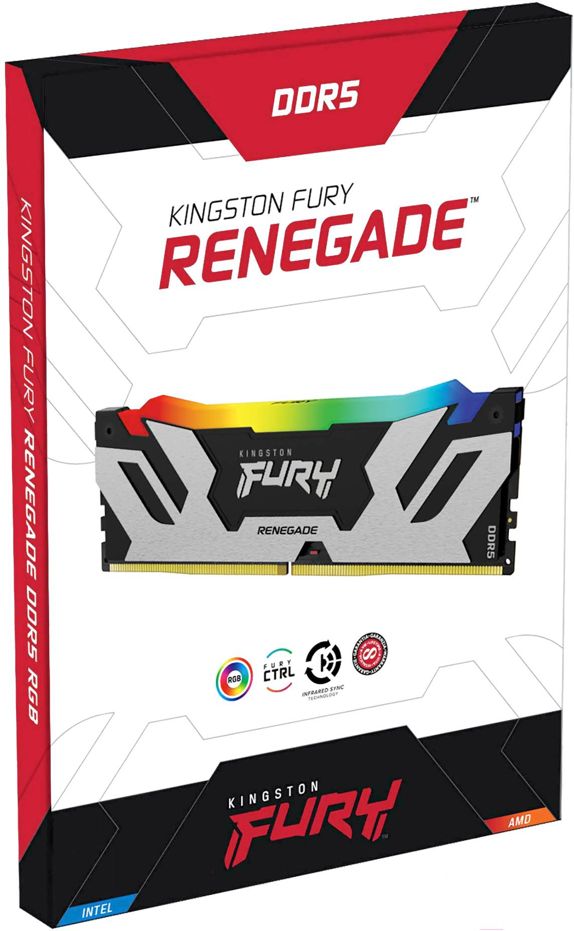 Оперативная память Kingston Fury Renegade Silver RGB (KF564C32RSA-16)