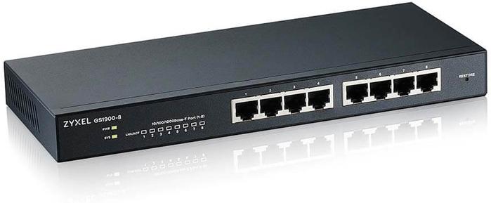 Коммутатор Zyxel GS1900-8-EU0102F