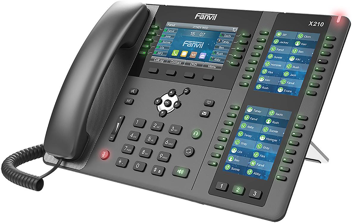 IP-телефон Fanvil X210 черный