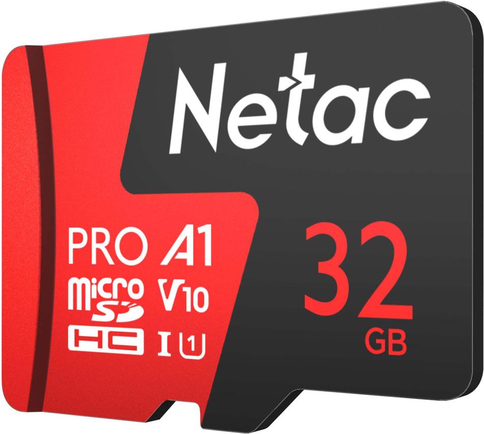 Карта памяти Netac MicroSD card P500 Extreme Pro 32GB (NT02P500PRO-032G-R)